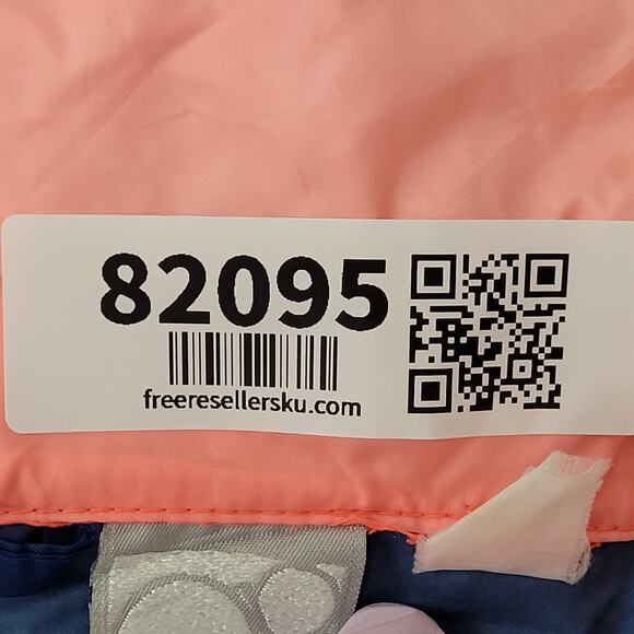 Vintage 80s Ocean-Pacific 1/2 Zip Anorak XL 25x26 Blue - Picture 8 of 16